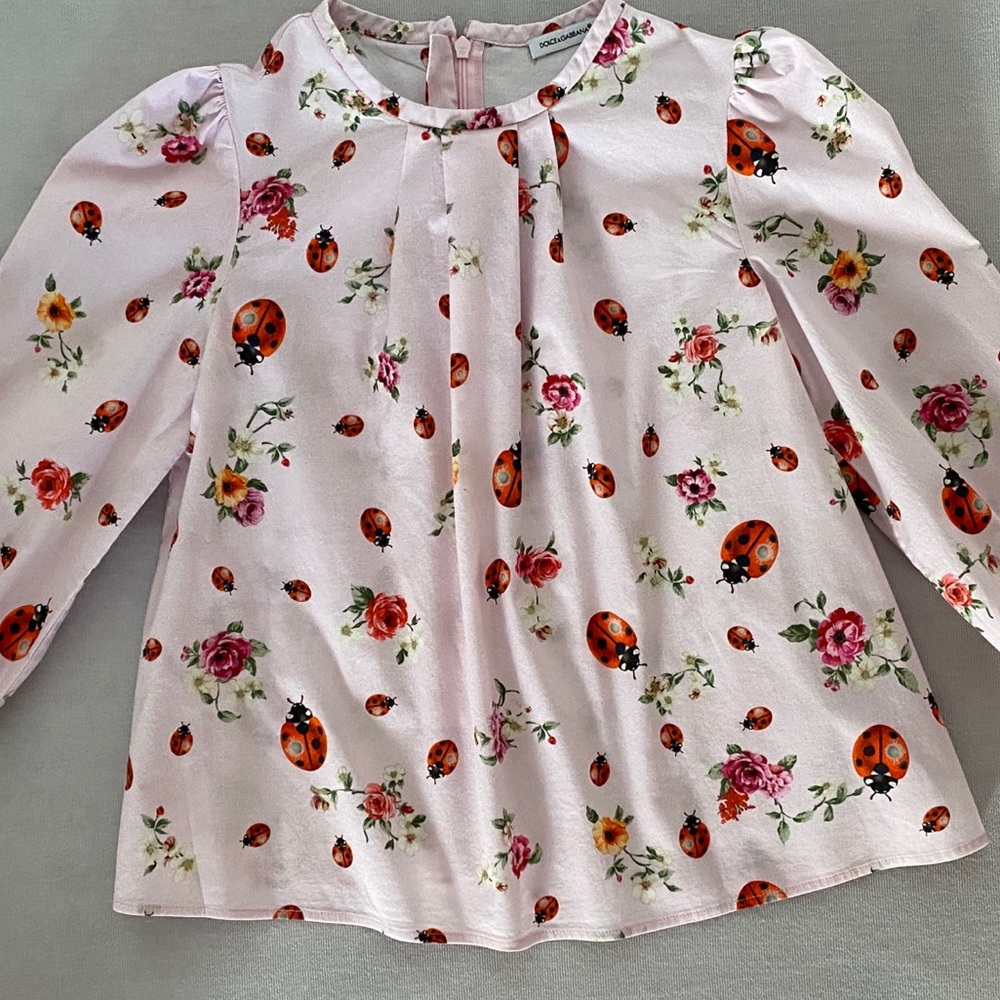 Dolce Gabbana girls blouse 7/8Y